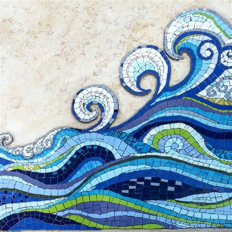 Oceanic spell binding mosaic